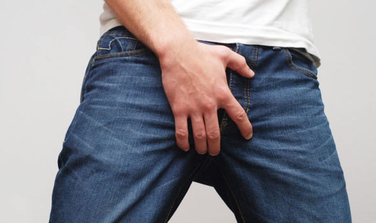 Dor na zona da ingle con prostatite